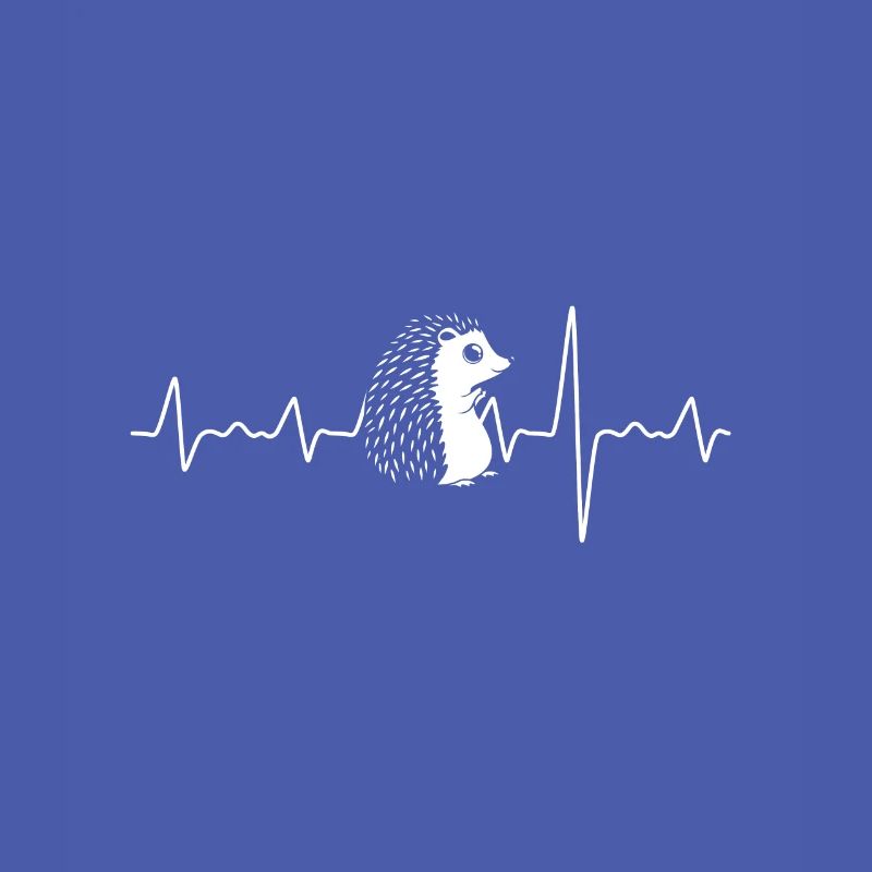 Beat pulse hedgehog gift for hedgehog lovers