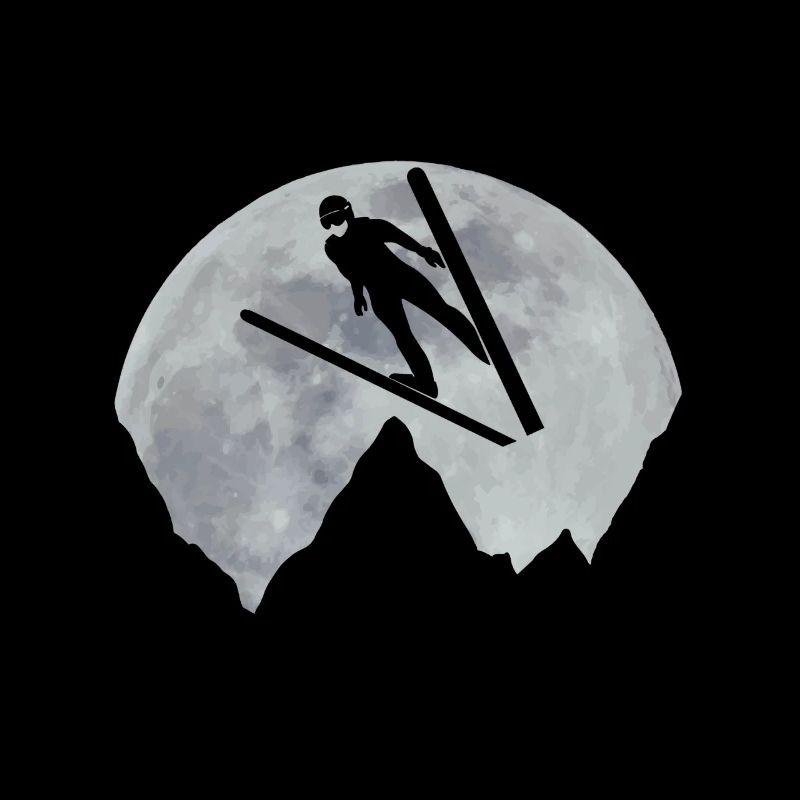 Sauteur à ski Mondschein Ski jump ski flyer