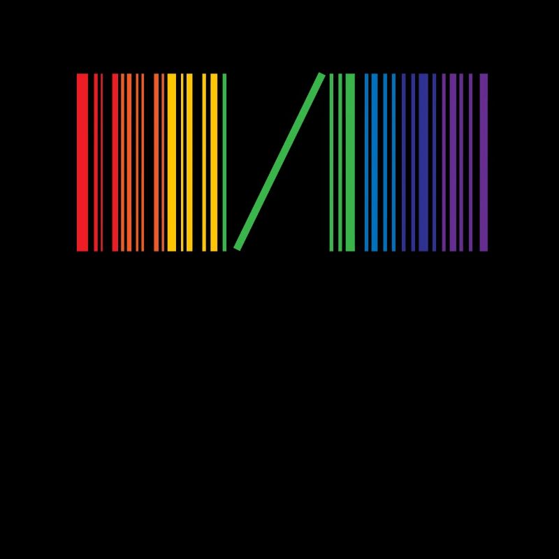 Be Different Gay Pride Barcode Strichcode Rainbow