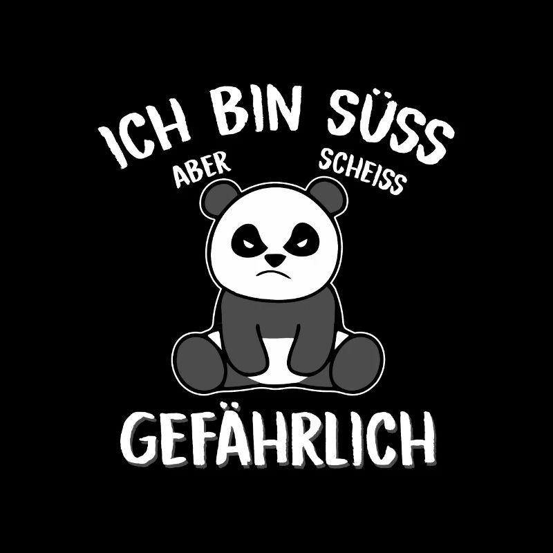 Süß Aber Scheiß Gefährlich Pandabär Panda Bär