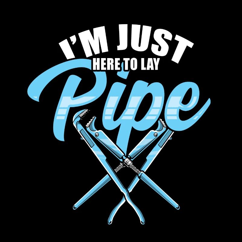 Plumber plumbing work pipe gift
