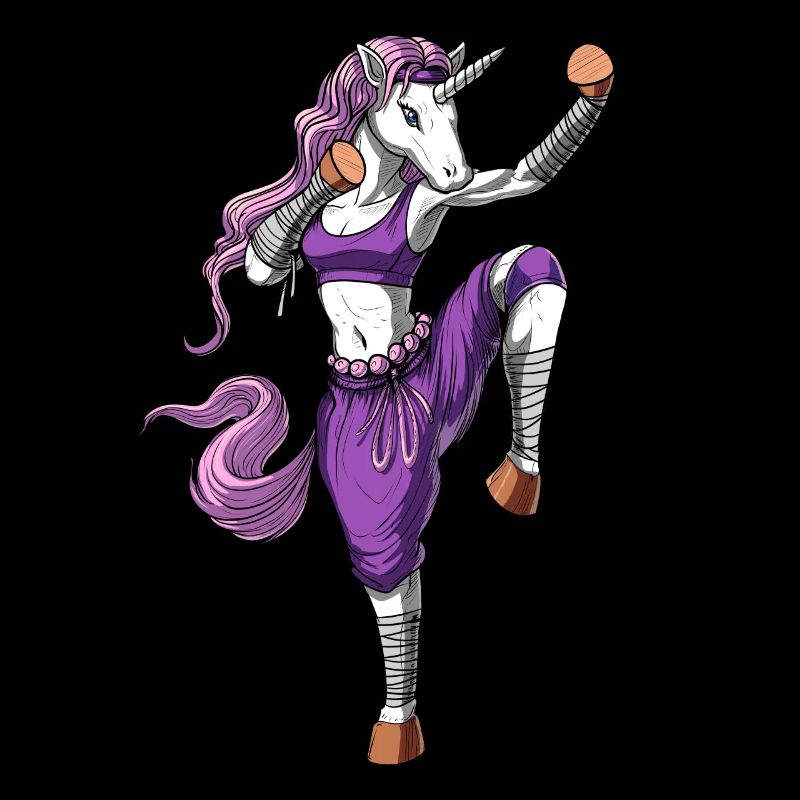 Einhorn Kickboxen Ninja