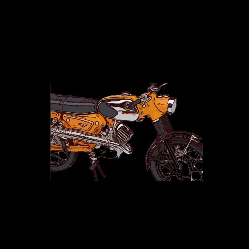 Zündapp Mofa Moped Oldtimer Geschenkidee