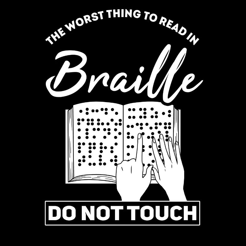 Braille Blindness Braille Blind Blind