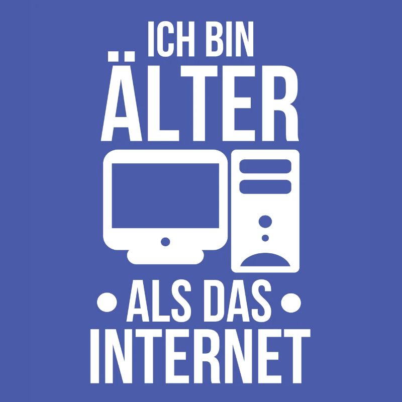 Ich bin älter als das Internet