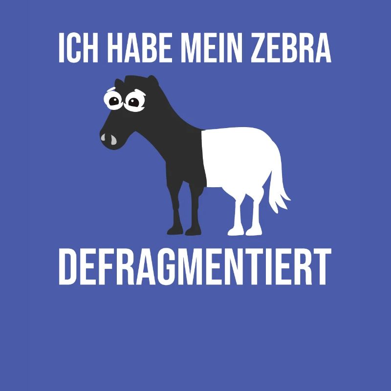 Zebra Defragmentiert Computer Programmierer