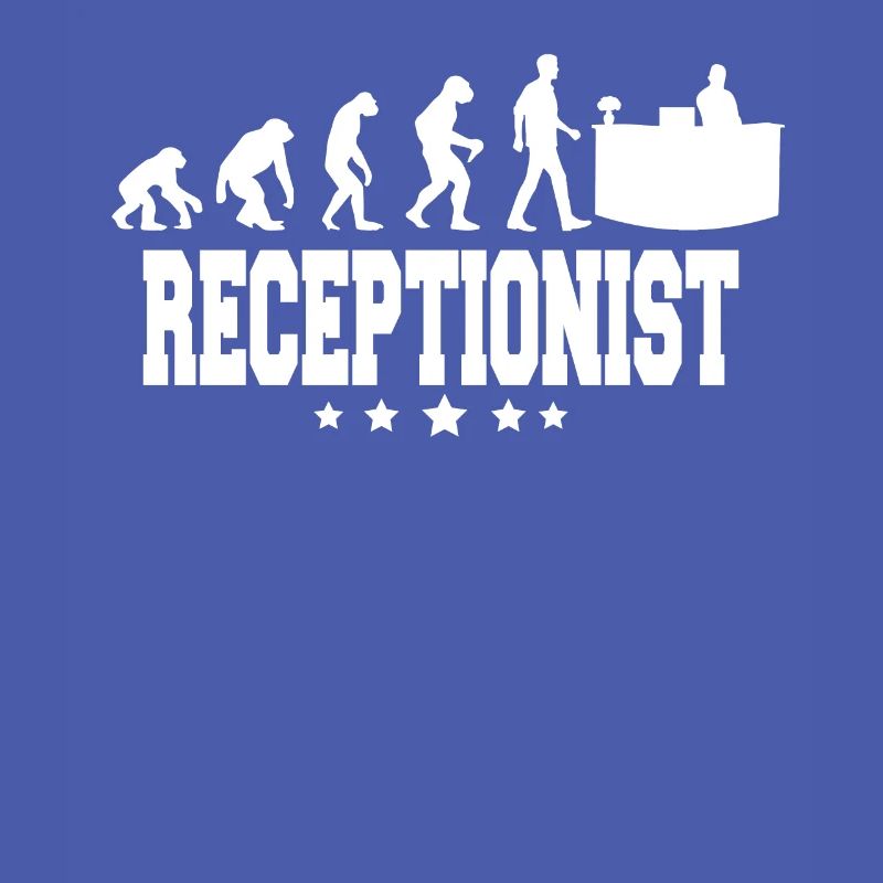 évolution de la réceptionniste