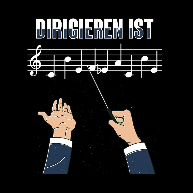 Dirigieren Ist Chefsache Dirigent Chor Geschenk