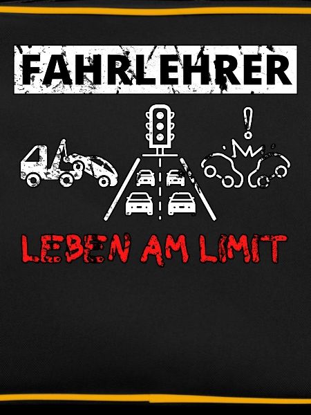 Fahrschule Fahrlehrer Spruch