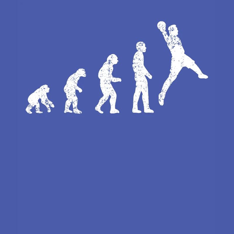Handball evolution handball players