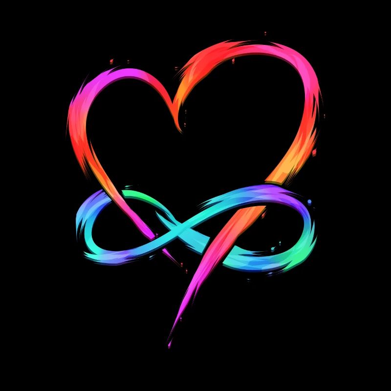 Polyamory - Infinity Heart - Polyamorie Artwork