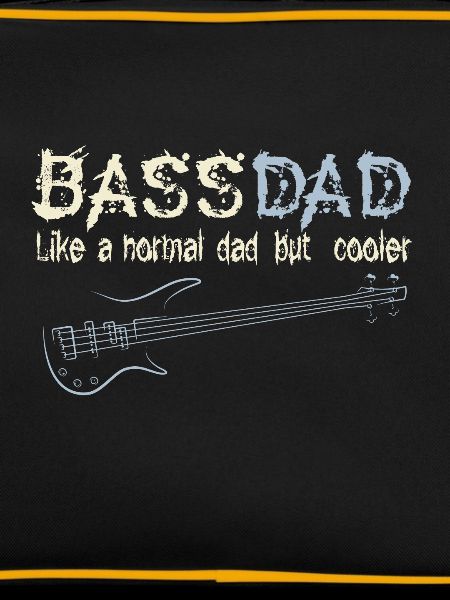 Bass guitar dad