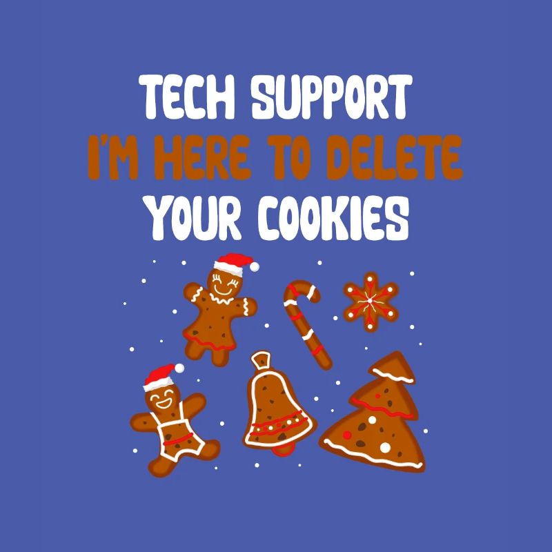 Technischer Support Weihnachten Plätzchen IT