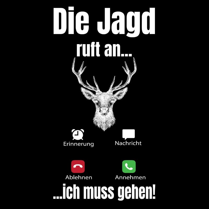 Jagd ruft an Geschenk Jäger Sammler