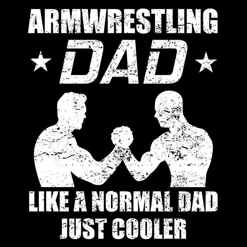 Cadeau de papa de lutte de bras de papa de bras