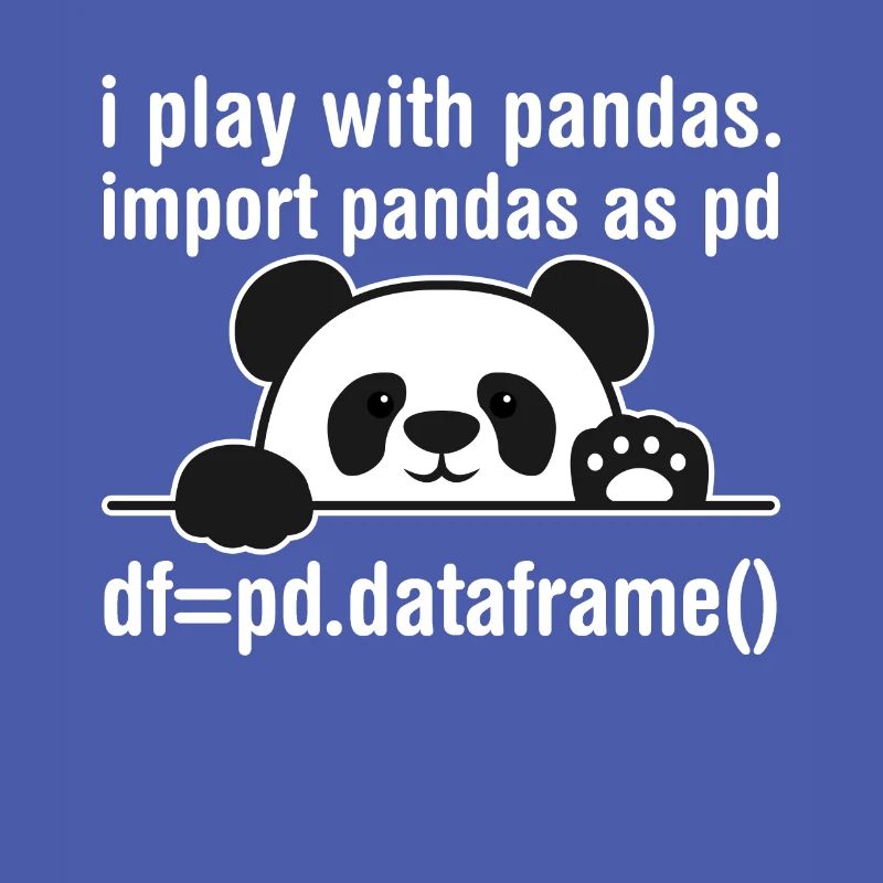 Python Programmierer IT Nerd Panda Programmierung