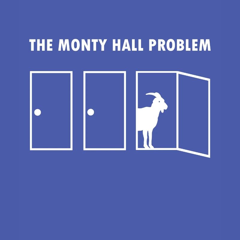 Monty Hall Mathématicien Cadeau Professeur de Maths Nerd