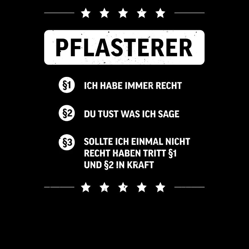 Pflasterer Straßenbau Baustelle Bauarbeiter