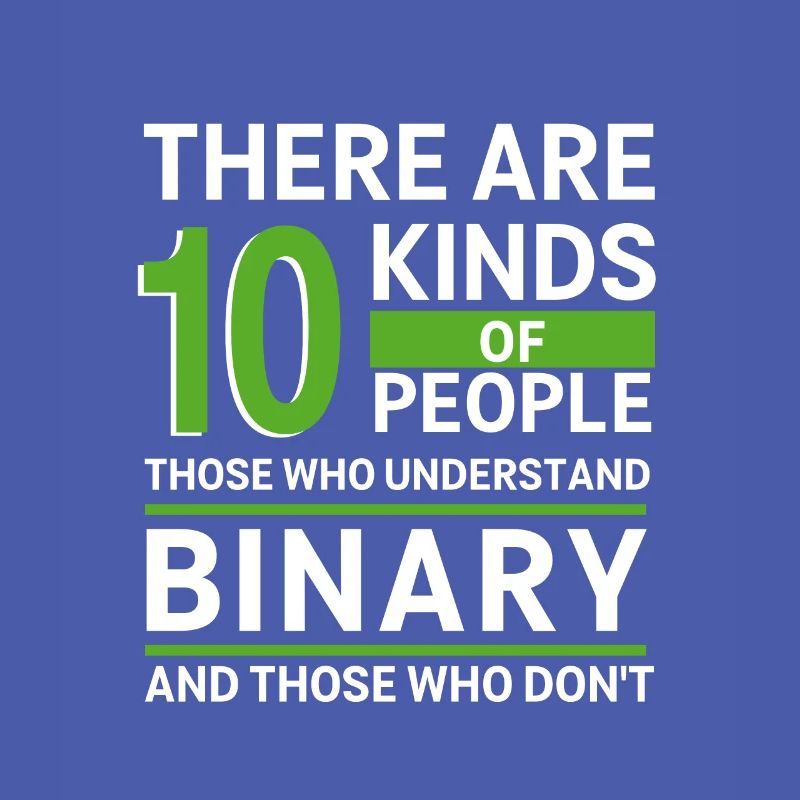 10 types of people binary coding
