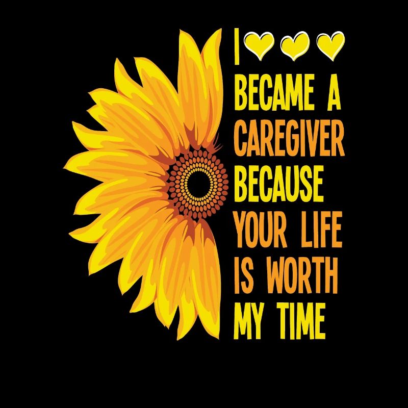 Nurse Sunflower Saying Gift