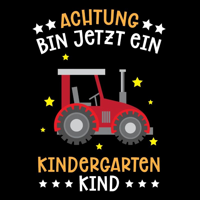 Ich Bin Jetzt Ein Kindergartenkind Traktor