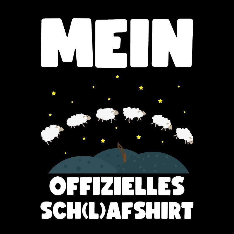 Schafe Schlafshirt Schäfchen Pyjama Nachthemd