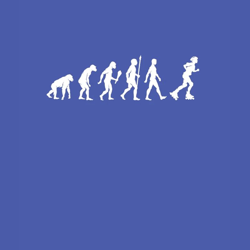 Funny Inline Skating Evolution Skater Gift Idea