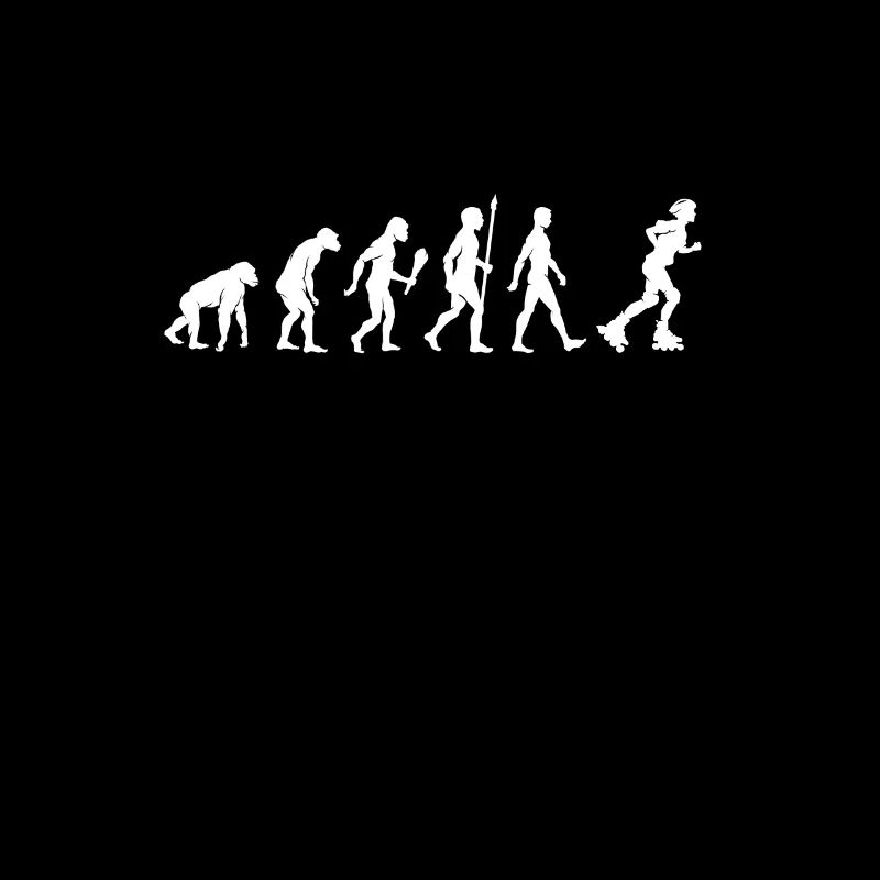 Funny Inline Skating Evolution Skater Gift Idea