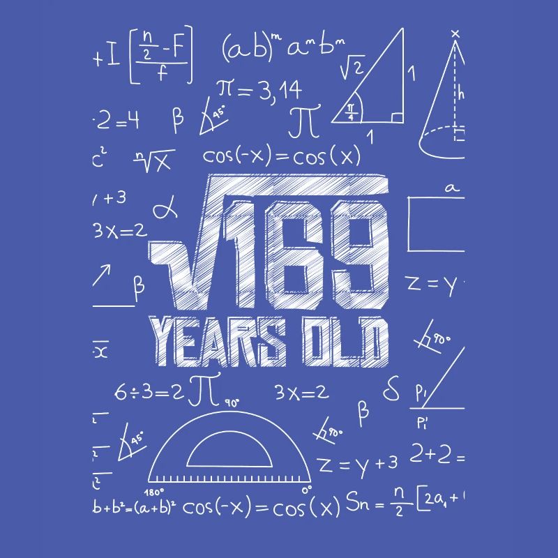 Square Root From 169 years Old 13