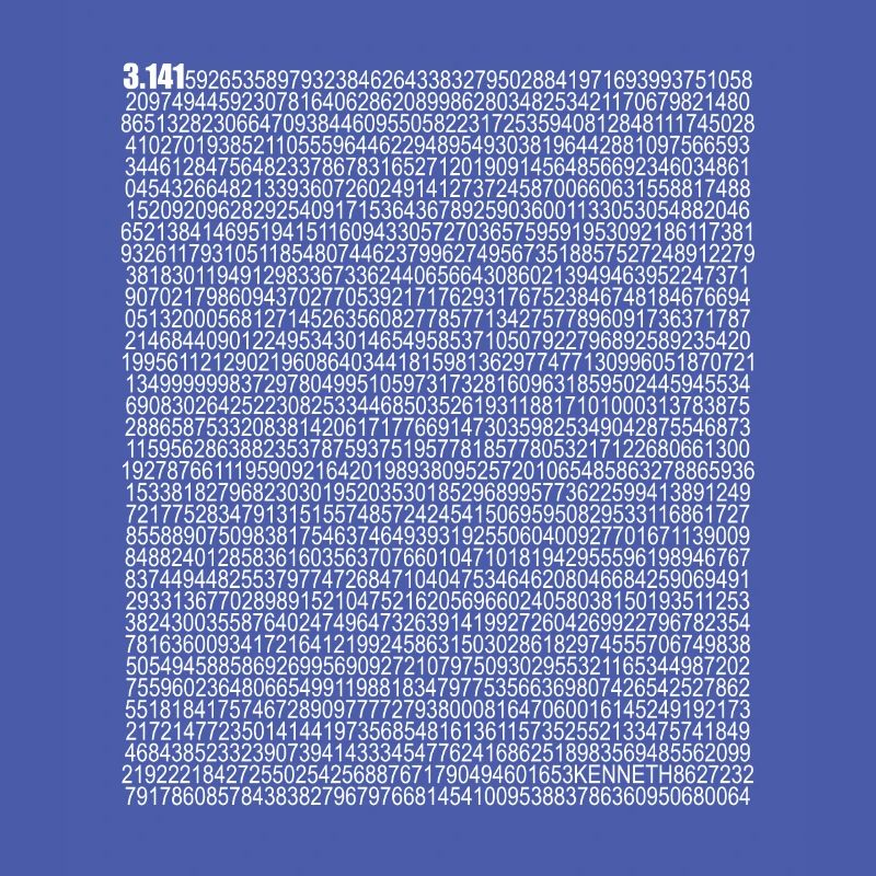 Maths drôle Maths Geek Pi Maxwell