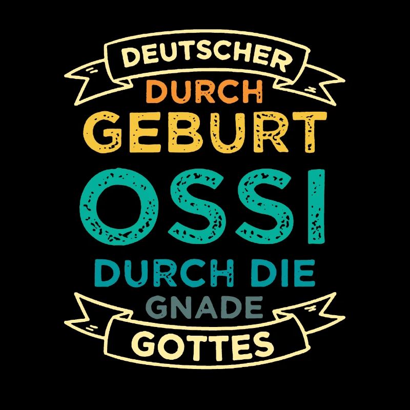 DDR Ostdeutschland Ossi Spruch Geschenk
