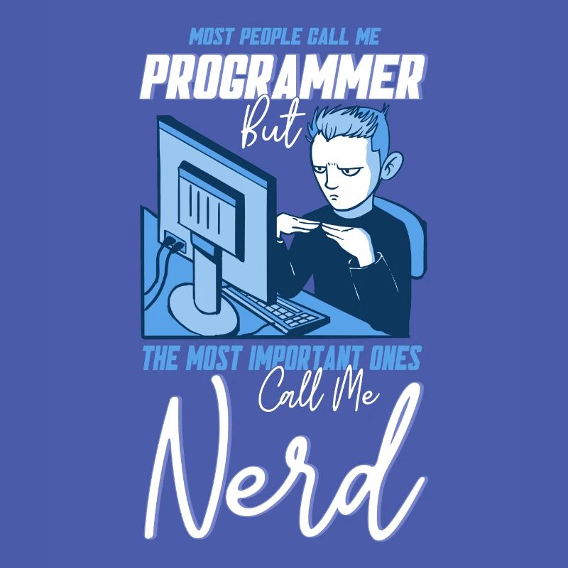 Softwareentwickler Computerfreak Programmierer