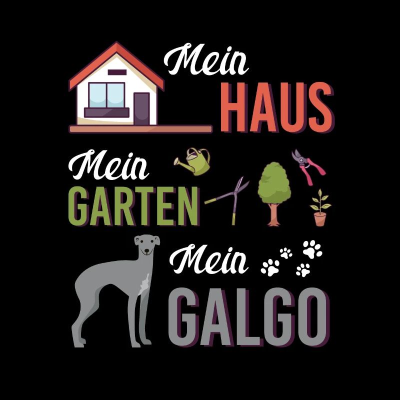 Galgo Garten Hobbygärtner Eigenheim Geschenkidee