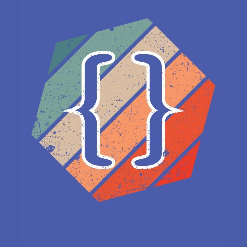 Vintage Web Developer CSS JavaScript und HTML 5