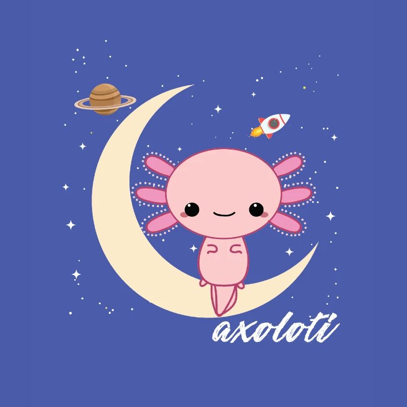 Axolotl dans l’espace - Cadeau de l’espace Axolotl