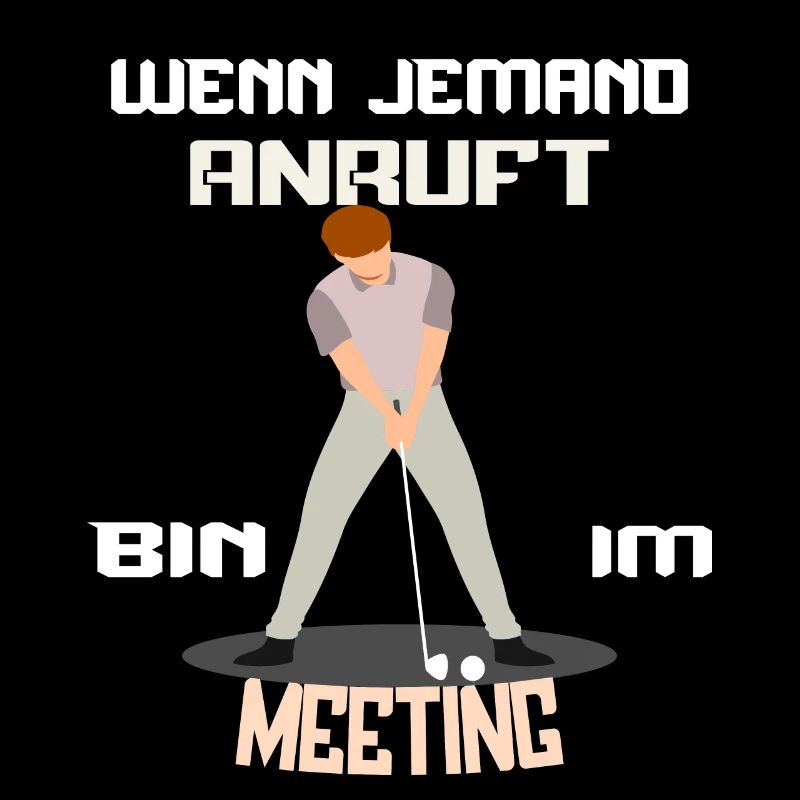 Golfspieler Geschenk Golf Golfer Golfplatz
