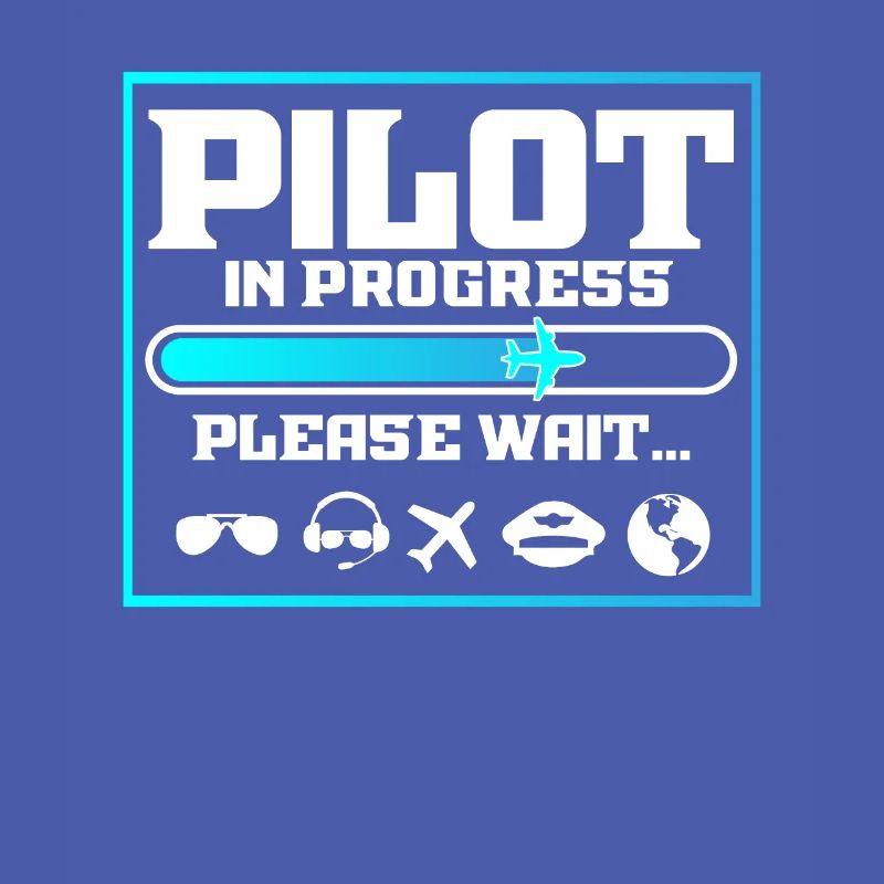 Pilote Dans Progress Funny Flight School Student