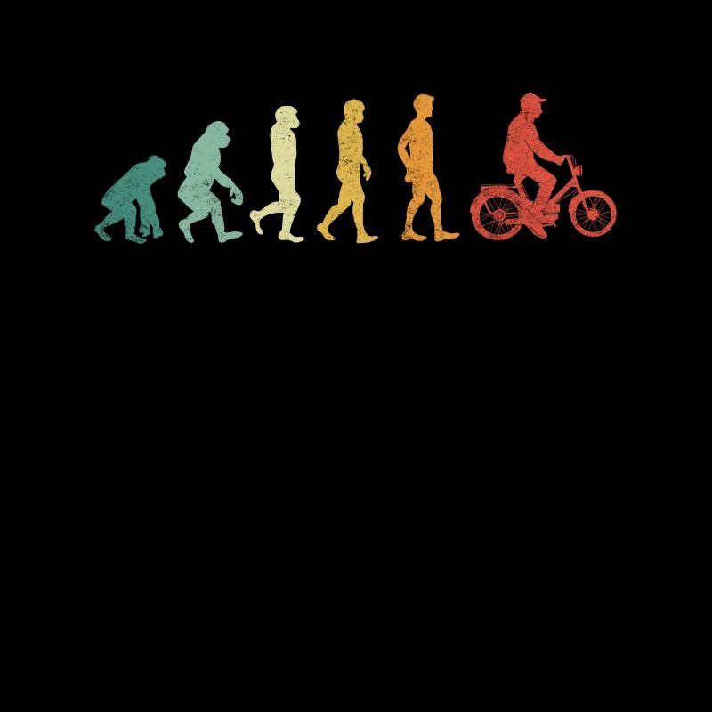 Moped driver Moped driving Mofa Mofa Power Evolution