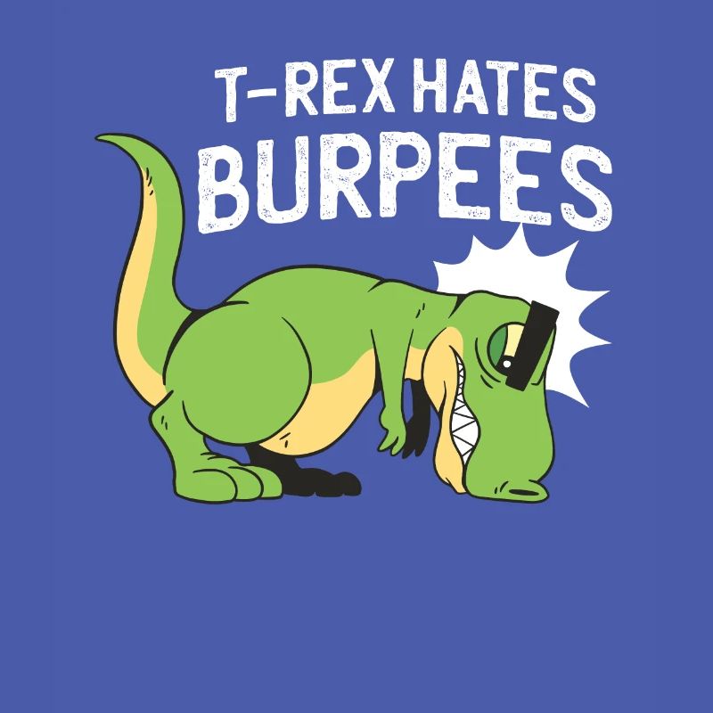 T-Rex Rex Dinosaurier Training Spruch Geschenk