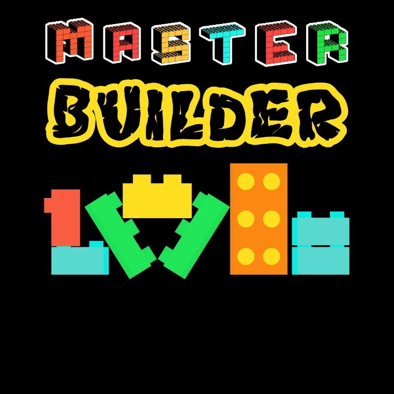Master Builder Building Bricks Blocks Pieces