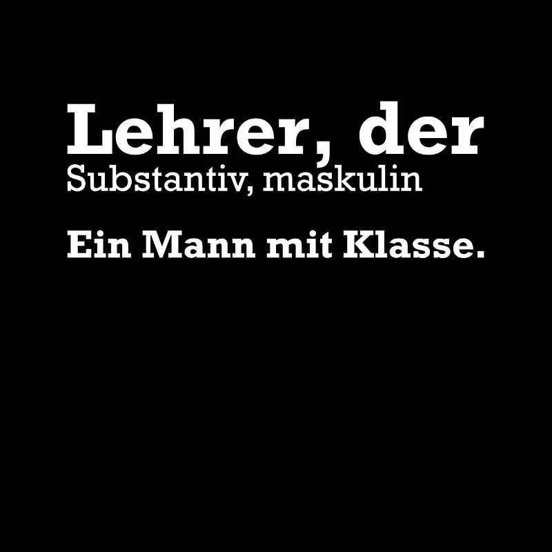 Lehrer Ein Mann mit Klasse