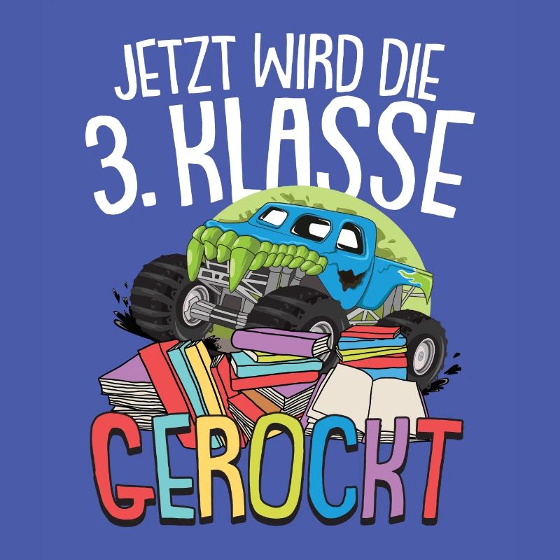 3. Klasse Auto Grundschule Junge Geschenk