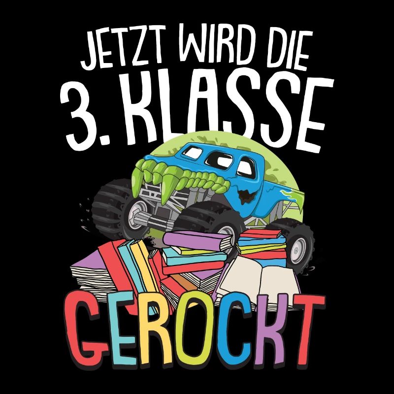 3. Klasse Auto Grundschule Junge Geschenk