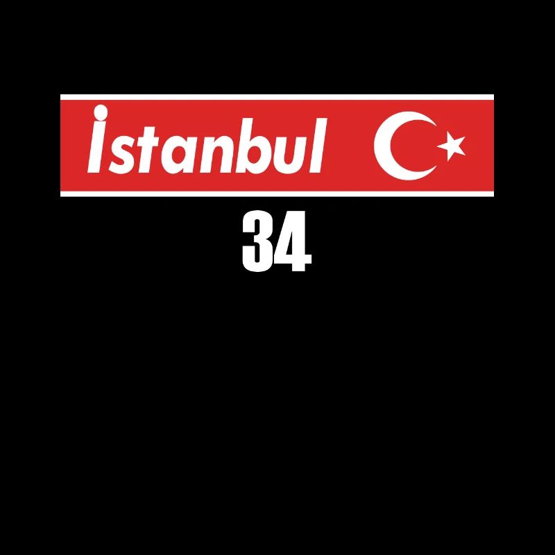 34 Isanbul Turkish license plate as a gift