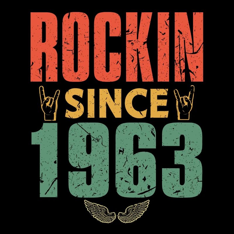 Anniversaire 1963 Sort rock