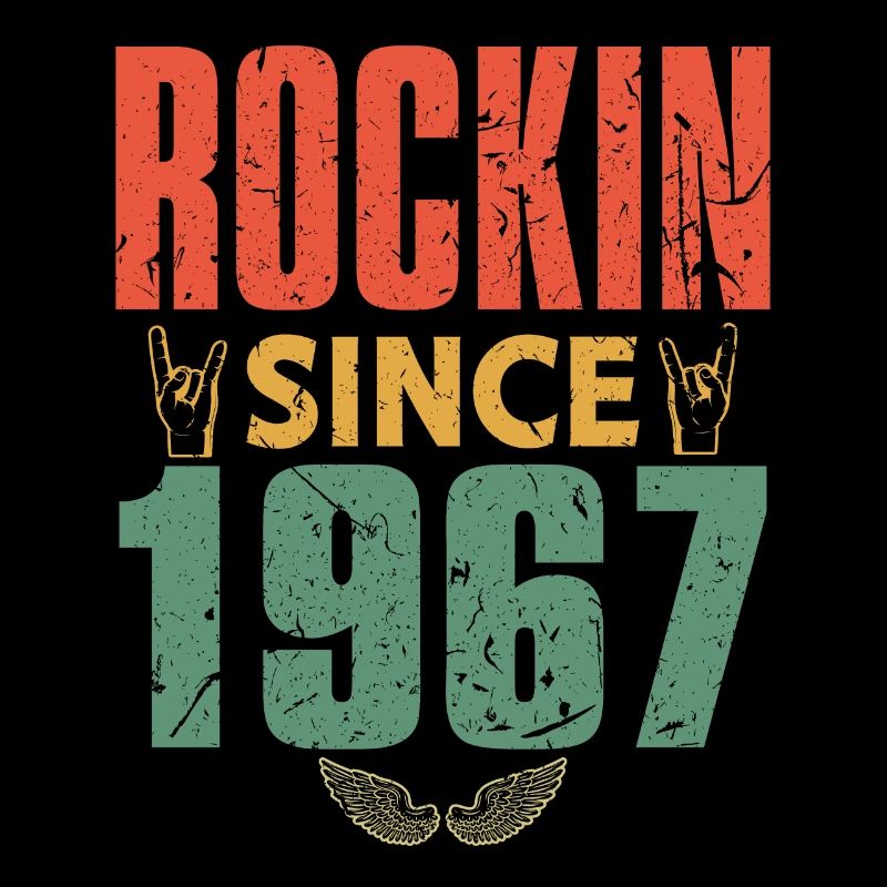 Anniversaire 1967 Sort rock