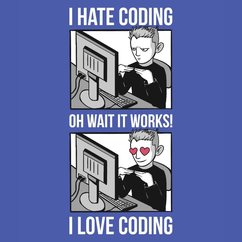 I Love Coding Programmer Cadeau