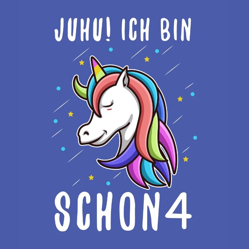 Ich bin schon 4 Einhorn