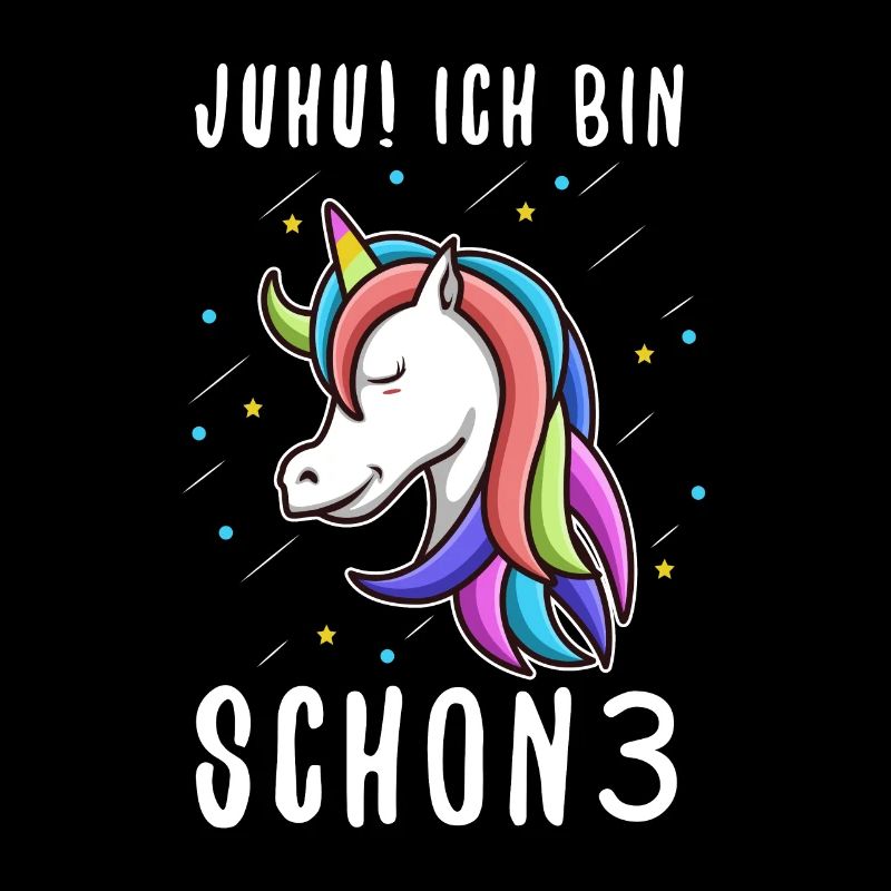 Ich bin schon 3 Einhorn