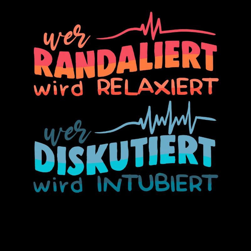 Wer Randaliert wird relaxiert, wer diskutiert und